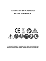 Magnum MIG 208 ALU SYNERGIC User manual