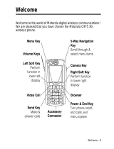Motorola C975 User manual