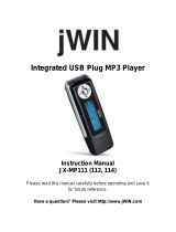 jWIN JX-MP112 User manual