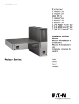 MGE UPS Systems Evolution S 3000 User manual
