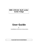 Haier HBR-1301AA User manual