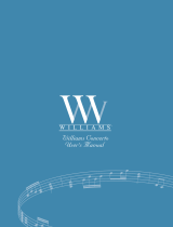Williams Concerto User manual