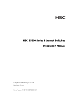 H3C LS-S5600-26C-OVS Installation guide