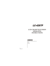 Haier LC-4287P Operating Instructions Manual