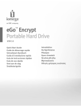 Iomega eGo Encrypt Quick start guide