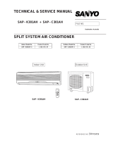 Sanyo SAP–C301AH Technical & Service Manual