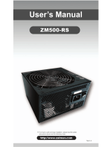 ZALMAN ZM500-RS User manual