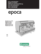 Rancilio epoca S Use and Maintenance Manual