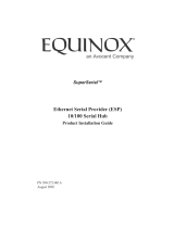 Equinox Systems SuperSerial 990381 Product Installation Manual