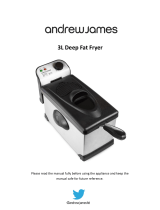 Andrew James 3L Deep Fat Fryer User manual