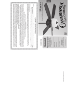 Casablanca Heathridge 55051 Owner's manual