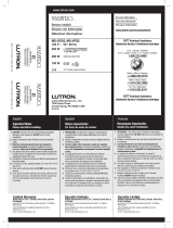 Lutron Electronics MAESTRO MS-OPS2 User manual