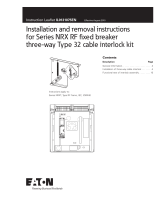 Eaton NRX RF Instruction Leaflet