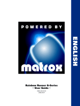 Matrox Rainbow Runner G-Series User manual