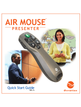 Gyration Air Mouse Quick start guide