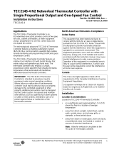 Johnson Controls TEC2145-4 Installation Instructions Manual