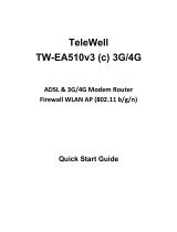 Telewell TW-EA510v3 (C) Quick start guide