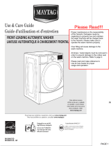 Maytag MHWE301 Series User manual