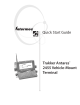 Intermec Trakker Antares 2455 Quick start guide