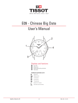 Tissot E09 User manual