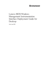 Lenovo ThinkCentre M58p Deployment Manual