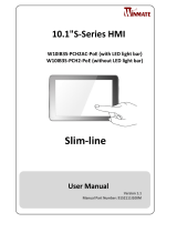 Winmate W10IB3S-PCH2AC-PoE S-Series User manual