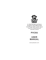 Pyle PVC8U User manual
