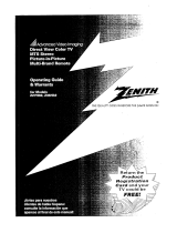 Zenith Z36H32 Operating Manual & Warranty