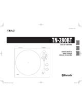 TEAC TN-280BT Owner's manual