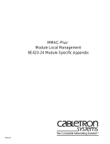 Cabletron Systems MMAC-Plus 9E423-24 Reference guide