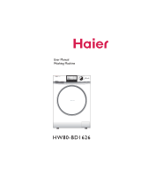 Haier HW80-BD1626 User manual