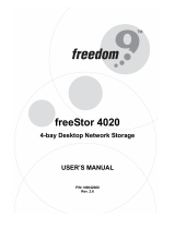 Freedom9 freeStor 4020 User manual