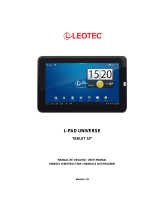 Leotec L-PAD UNIVERSE User manual