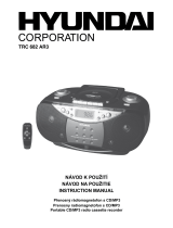 Hyundai TRC 682 AR3 User manual