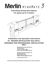 Merlin WingMate 3 Installation And Operation Instructions Manual