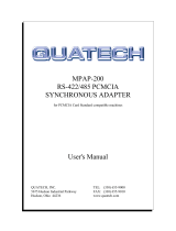 Quatech MPAP-200 User manual