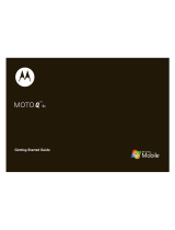 Motorola MOTO Q 9c Getting Started Manual