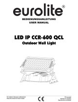 EuroLite LED IP CCR-600 QCL User manual