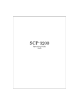 Sanyo SCP-3200 Operating instructions