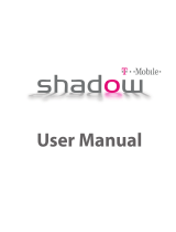 T-Mobile Shadow User manual