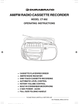 Durabrand CT-992 Operating Instructions Manual