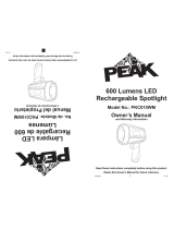 PEAK PKC010WM Owner's manual