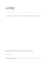 Juniper 3800 User manual