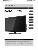 Alba 24/207DVDB Installation & Operating Instructions Manual