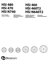 Boston HSi460 User manual