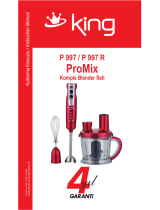 King P 997 ProMix User manual