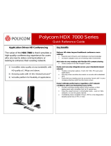 Polycom HDX 7000 Series Quick Reference Manual