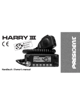 PRESIDENT HARRY III User manual
