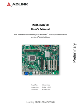 ADLINK Technology IMB-M43H User manual