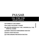 Pulsar V182 User manual